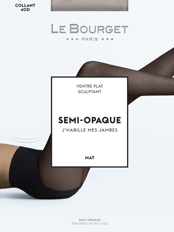 Колготки LE BOURGET SEMI-OPAQUE MAT 40 ventre plat sculptant
