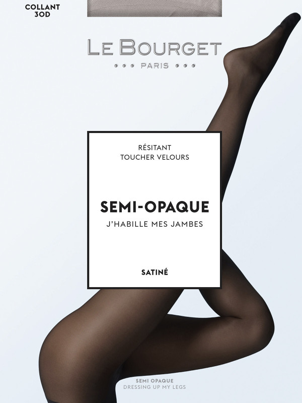 Колготки LE BOURGET SEMI-OPAQUE SATINE 30