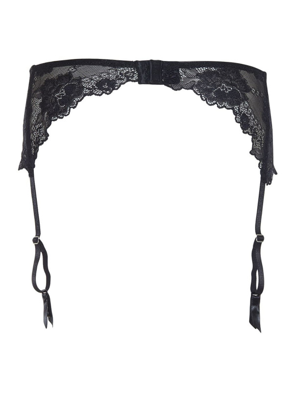 Широкий кружевной пояс для чулок LORMAR LUX Reggicalze