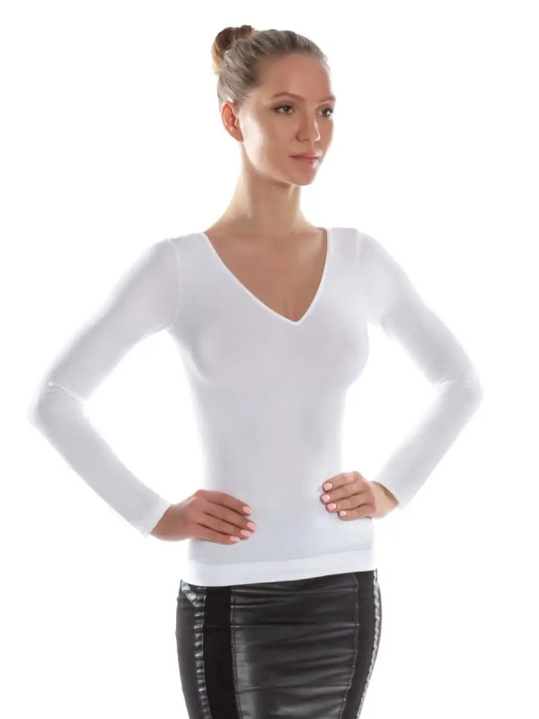 Футболка Mademoiselle Maglia Scollo-V Madonna M/L (Ilar)