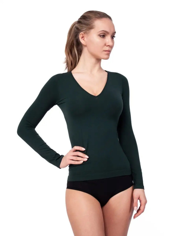 Футболка Mademoiselle Maglia Scollo-V Madonna M/L (Ilar)