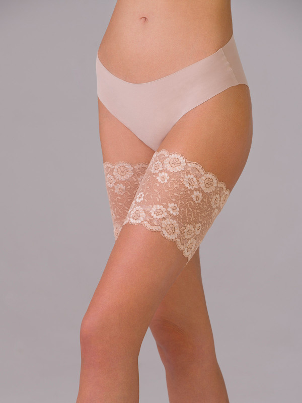 Кружевные повязки (бандалетки) на бедро Mademoiselle Aurora new - комфорт и защита от натирания