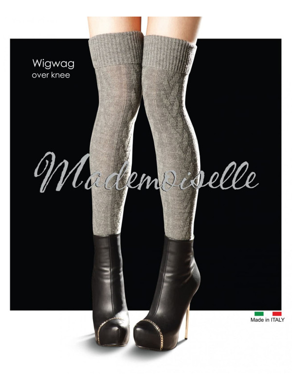 Ботфорты MADEMOISELLE Wig wag over-knee