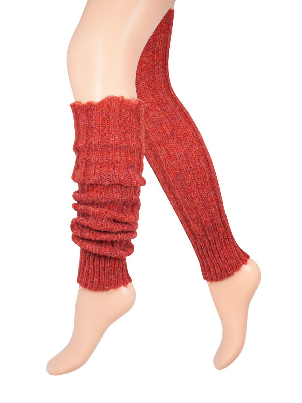 Теплые и уютные женские гетры MADEMOISELLE Hematite из шерсти и мохера - идеальный выбор для тех, кто ценит комфорт и стиль в холодную погоду