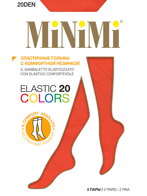 Гольфы MINIMI ELASTIC 20 COLORS