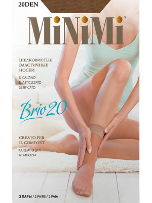 Носки MINIMI BRIO 20 (упаковка 24 шт)