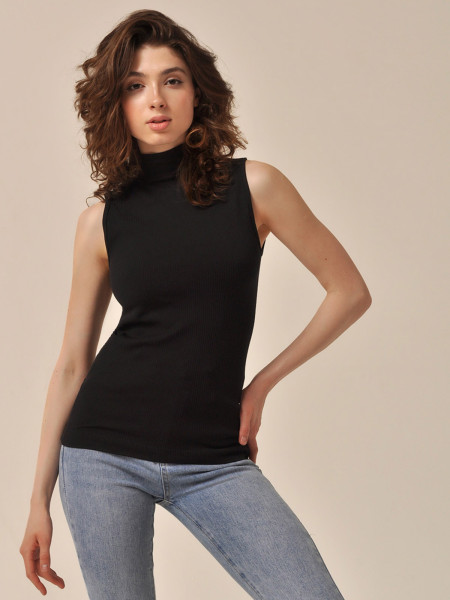Водолазка MY TOP SLEEVELESS LONG RIB SM122