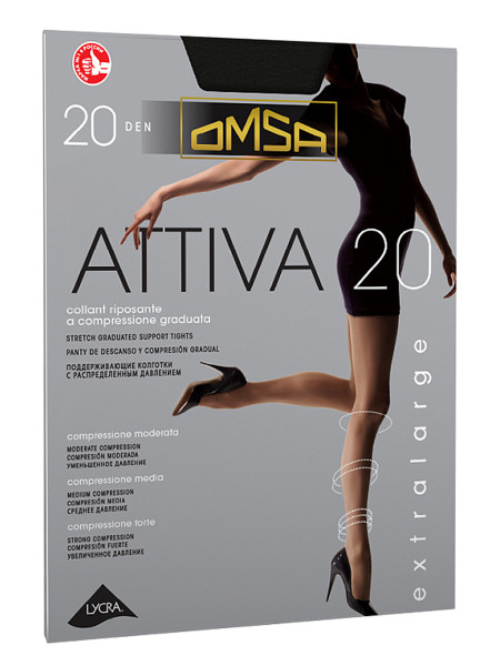 Колготки OMSA Attiva 20 XXL (5 шт)