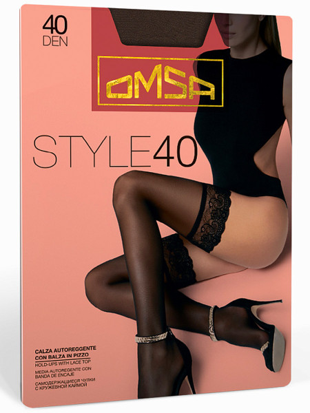 Чулки OMSA STYLE 40
