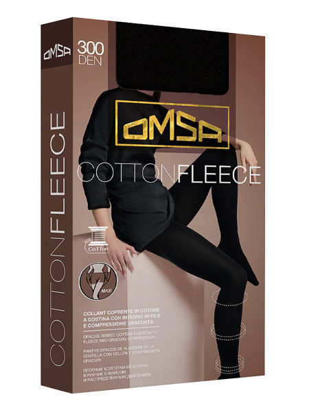Колготки OMSA COTTON FLEECE 300 MAXI
