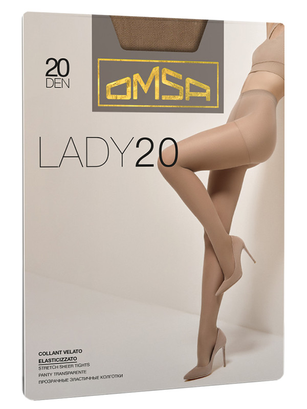 Колготки на каждый день OMSA LADY 20 XL