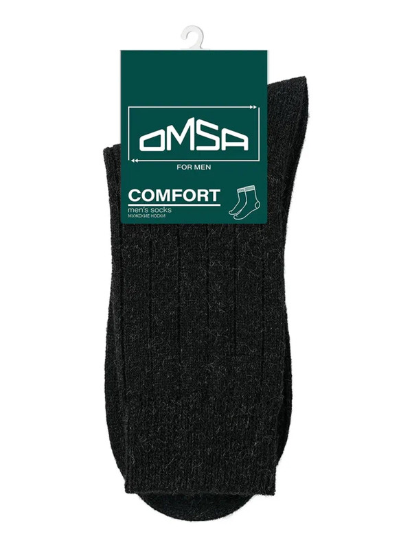 Теплые мужские носки Omsa for men COMFORT 306: комфорт, стиль и долговечность