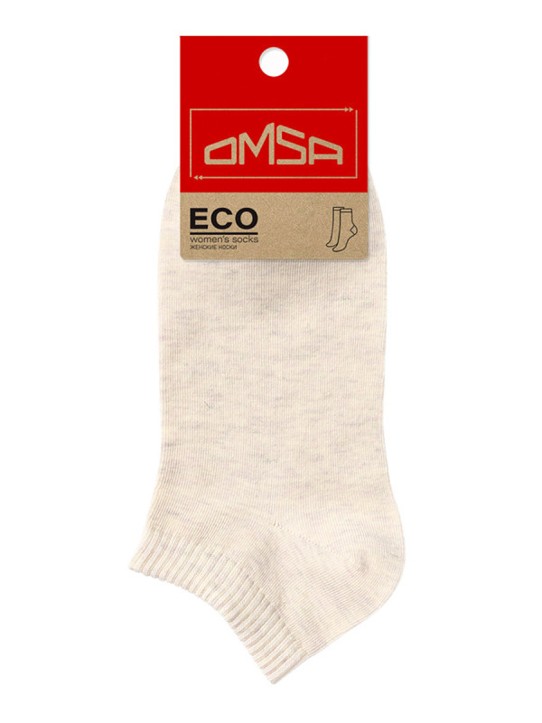 Носки женские укороченные с люрексом Omsa ECO 255