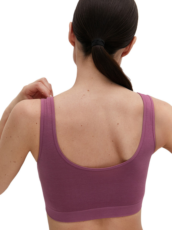 Топ на широких бретелях  OMSA TOP COTTON OmD 1121