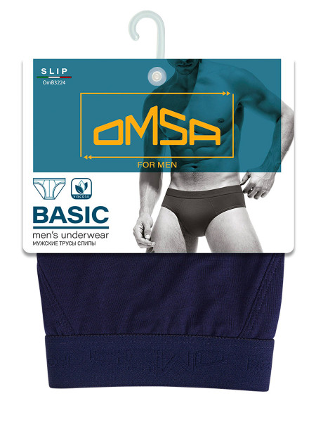 Мужские трусы слипы Omsa for men OmB 3224 SLIP