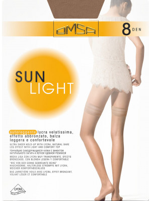 Чулки OMSA Sun light 8 (упаковка 5 шт)