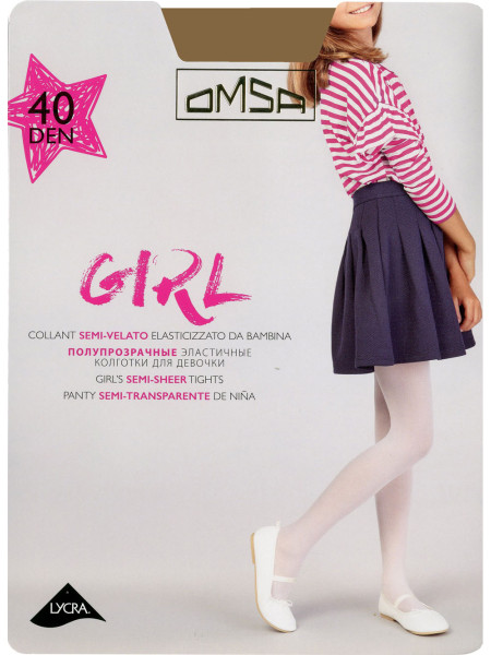 Колготки детские OMSA GIRL 40