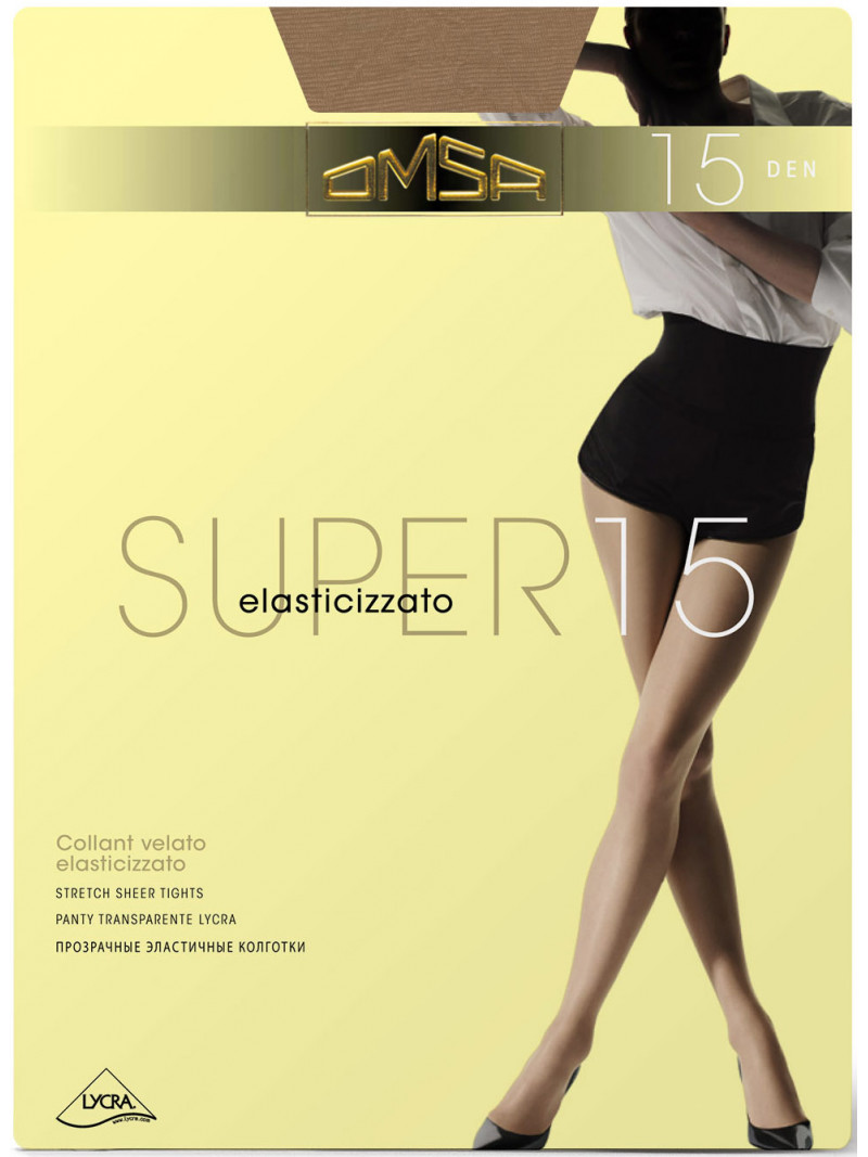 Колготки OMSA Super 15 (упаковка 5 шт)