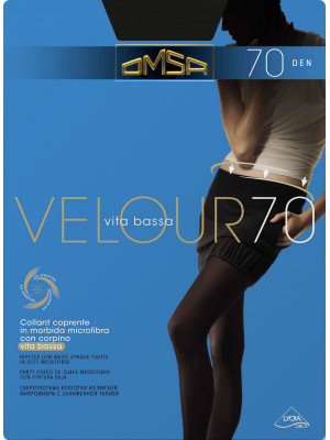 Колготки OMSA Velour 70 vita bassa (упаковка 5 шт)