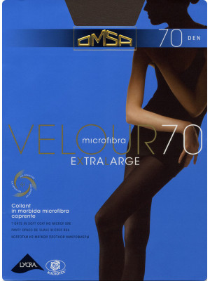 Колготки OMSA Velour 70 XL (упаковка 5 шт)