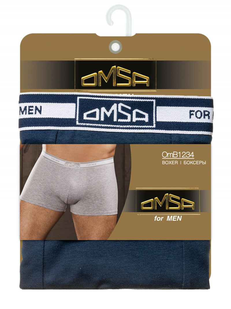 Купить трусы мужские боксеры Omsa for men OmB 1234 BOXER
