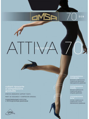 Колготки OMSA Attiva 70 XXL (упаковка 5 шт)