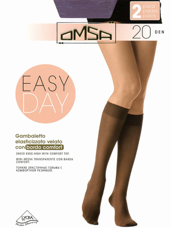 Гольфы OMSA EASY DAY 20