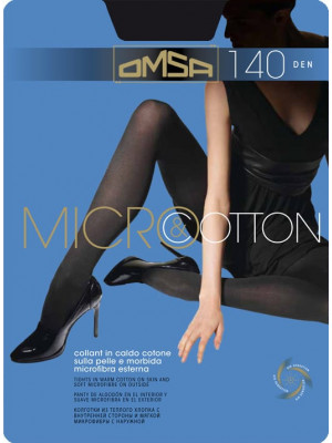 Колготки OMSA Micro&Cotton скидка