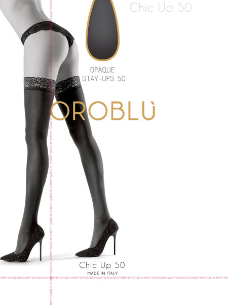 Чулки OROBLU BAS CHIC UP 50