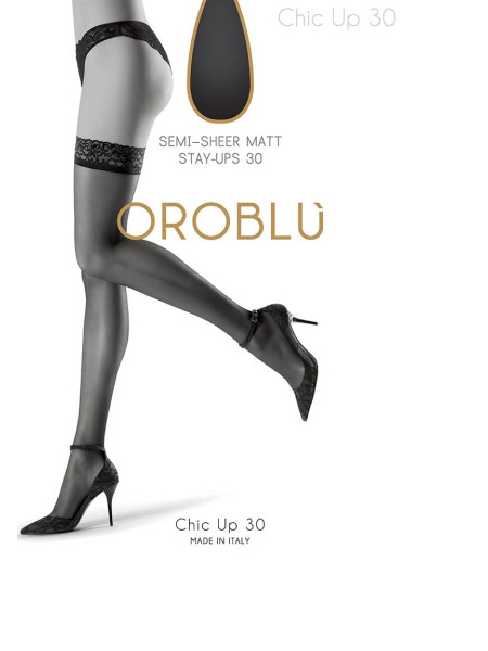 Чулки OROBLU BAS CHIC UP 30