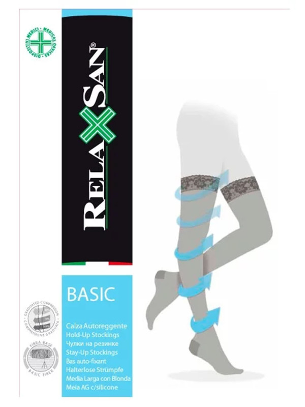 Чулки RELAXSAN STAY-UP 140 MICRO