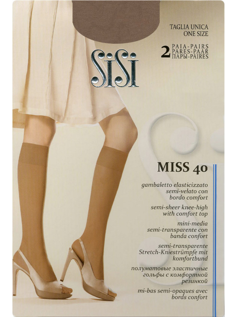 Гольфы SISI Miss 40 gambaletto (упаковка 18 шт)