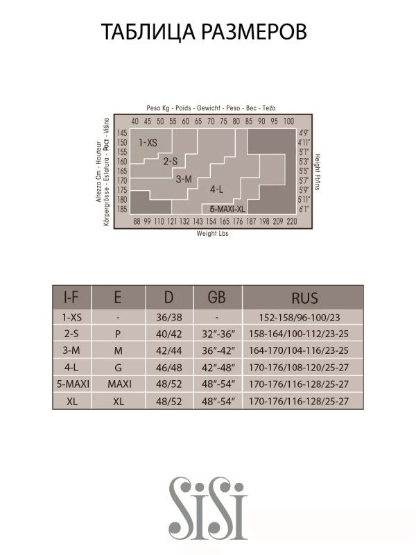 Колготки SISI BELLE 20 (упаковка 10 шт)