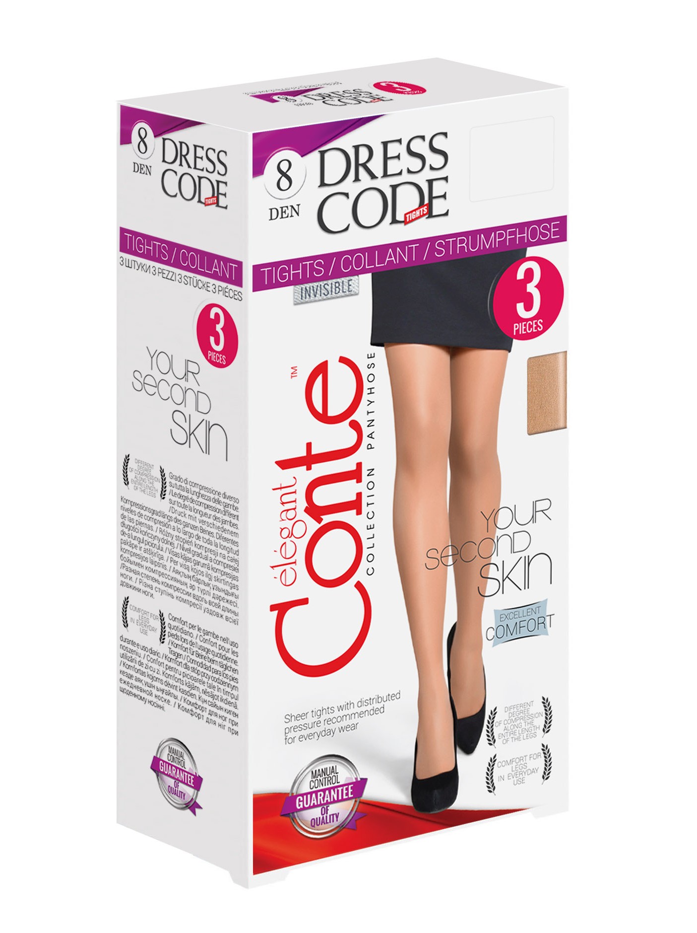 Колготки Conte Dress code 40