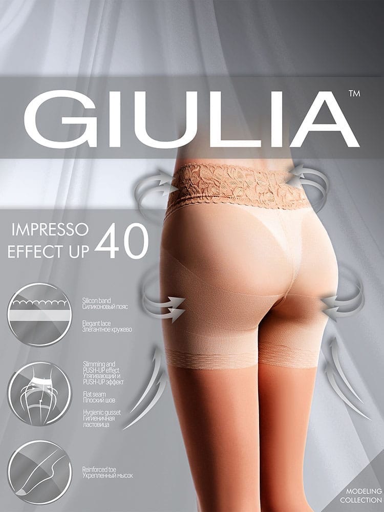 Колготки Giulia IMPRESSO EFFECT UP 40