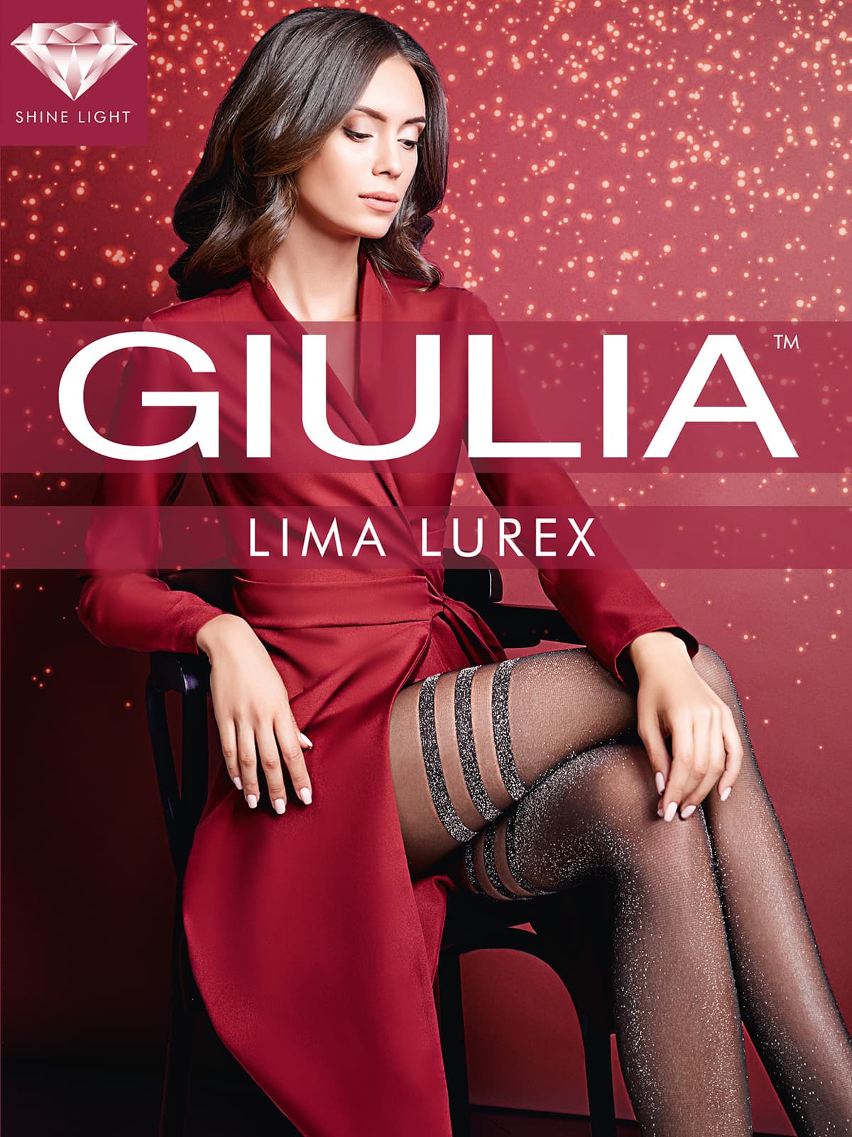 Колготки Giulia LIMA LUREX 02