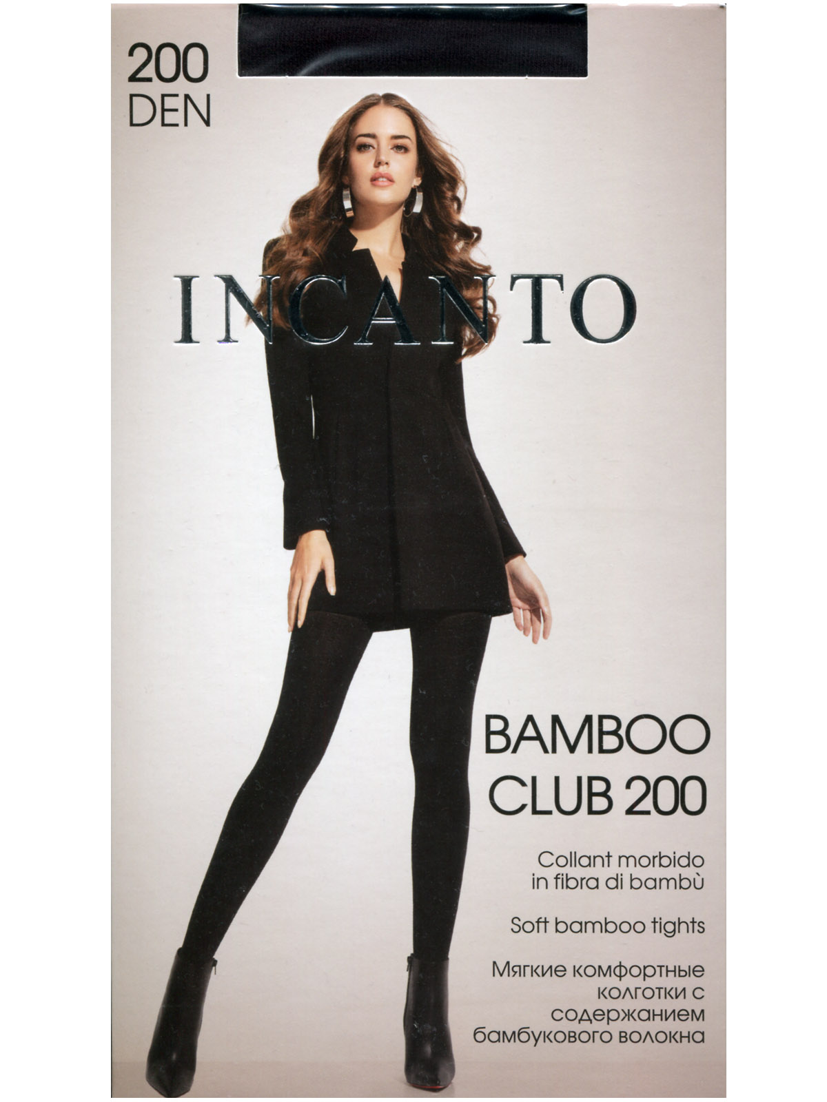 INCANTO BAMBOO CLUB 200 теплые колготки из волокна бамбука