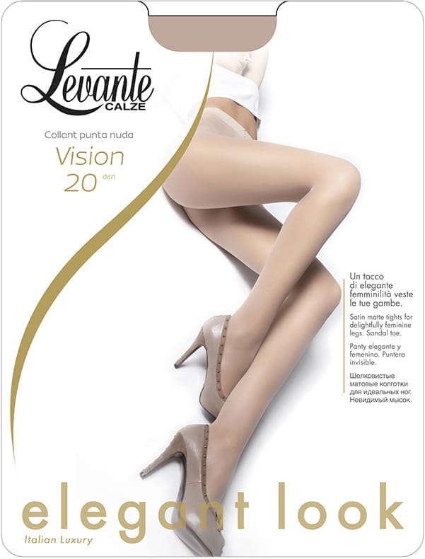 Колготки LEVANTE VISION 20 PUNTA NUDA