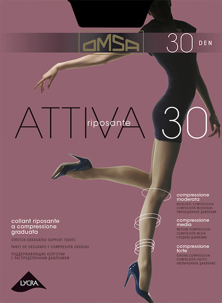 Колготки OMSA Attiva 30