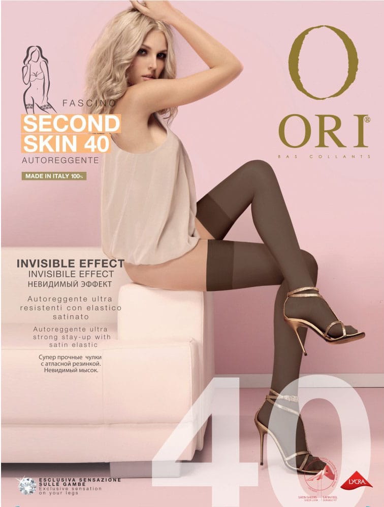 Чулки ORI SECOND SKIN 40